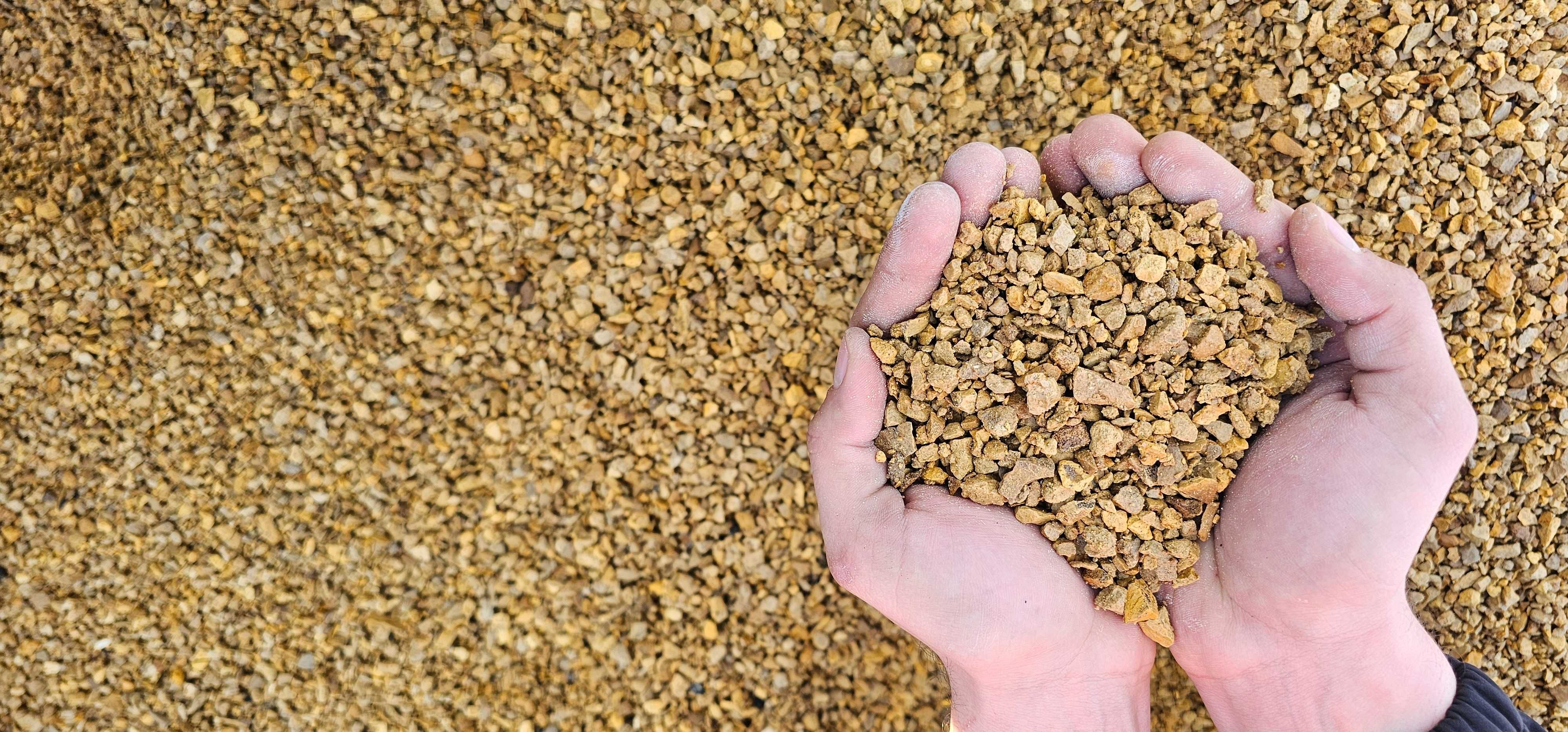 Otoczak drenarski żwir drenaż kamień zielone dachy piasek kruszywo