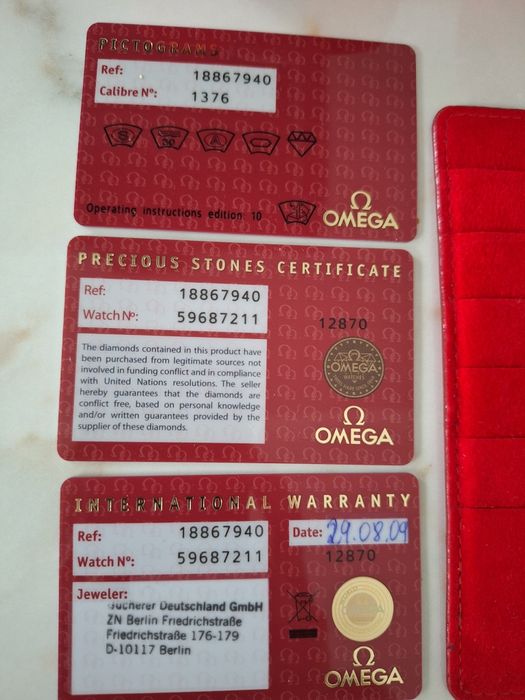 Damski zegarek Omega Constellation  Quadrella