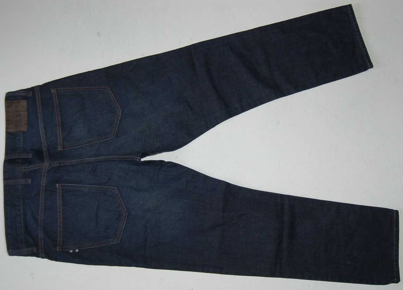 C and A the relaxed W33 L30 pas 88 jeansy męskie stretch proste