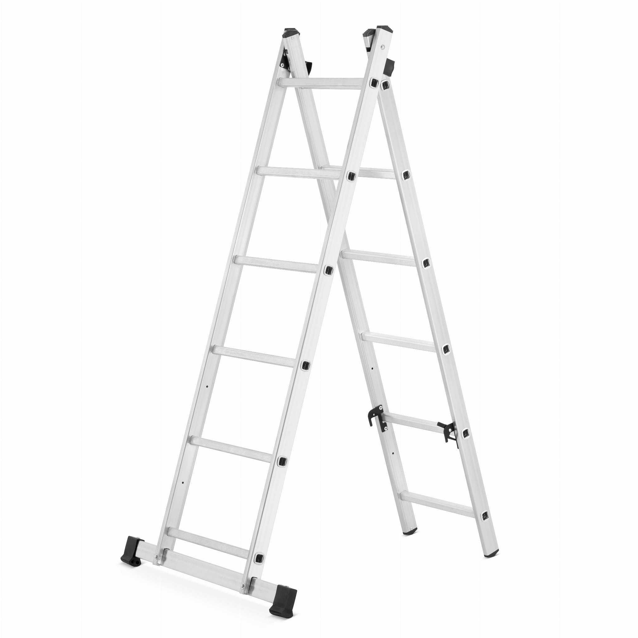 Rusztowanie uniwersalne 2x6 do pracy na SCHODACH - wielofunkcyjne 3w1