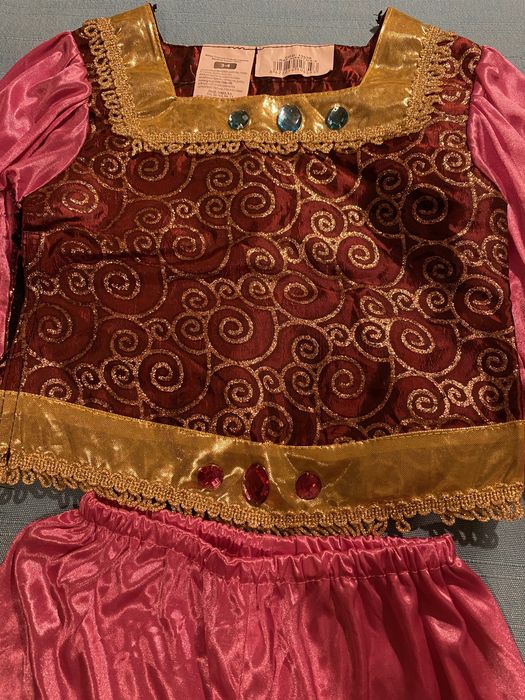 Fato carnaval criança princesa oriental