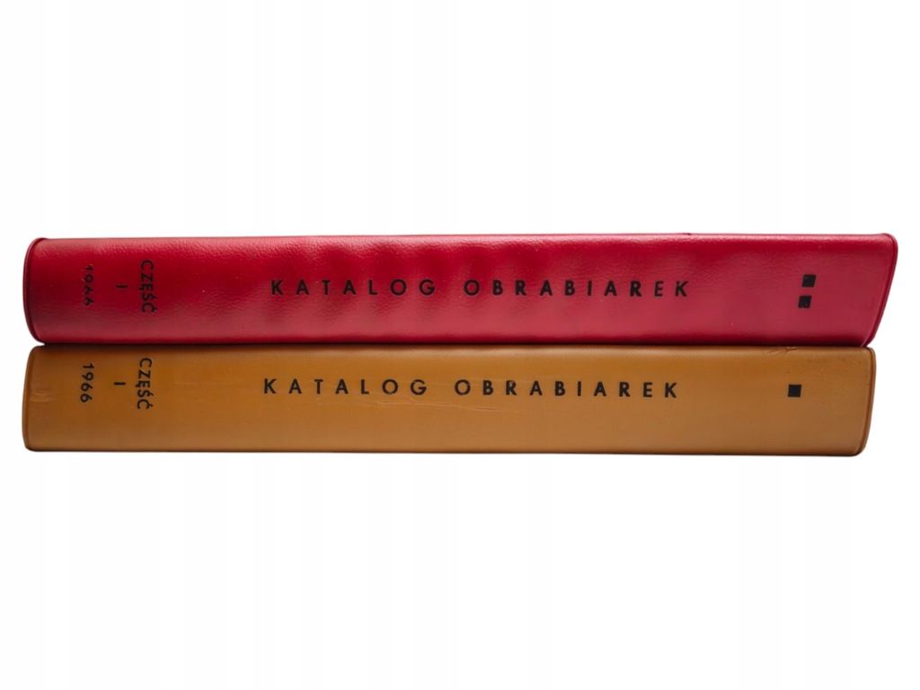 2x Obrabiarki Skrawające Do Metali Katalog Obrabiarek I Tom I i II