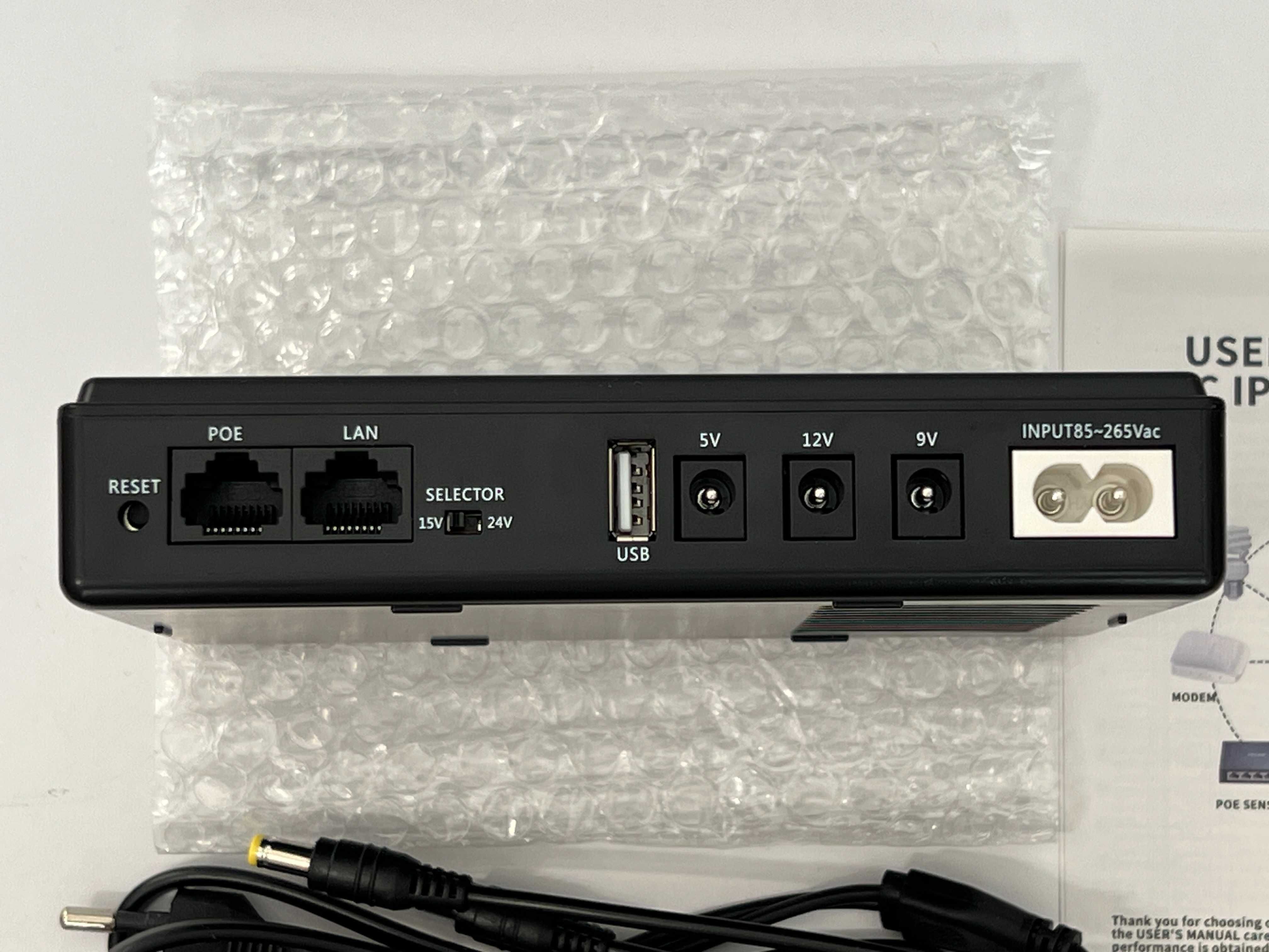 UPS(ИБП) для роутера, ДБЖ повербанк для роутера, безперебійник 8800мАг