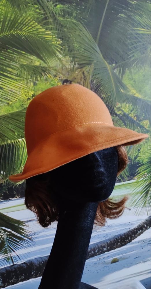 Chapéu clássico cor Canel