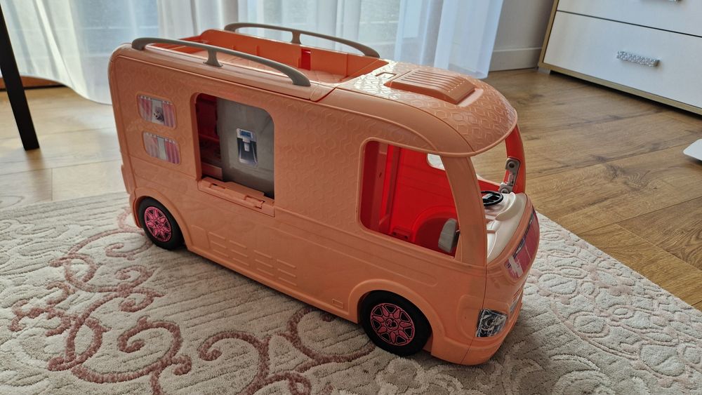 Kamper Barbie samochód rozkładany dla dziewczynki
