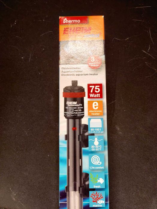 Termostato/Aquecedor Aquario Eheim ThermoControl E 75w Novo