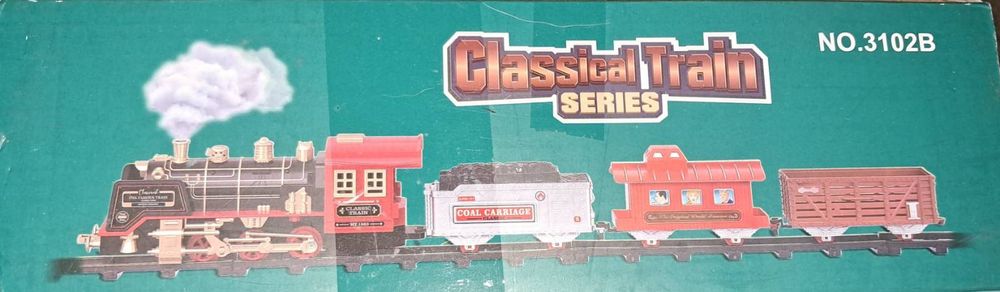 Іграшка залізниця з звуком і підсвічуванням