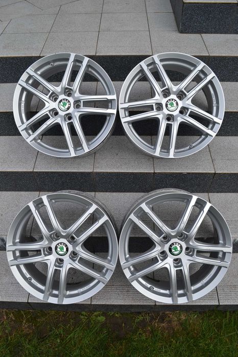 Alufelgi 5x112 Skoda 17 Cali stan bardzo dobry