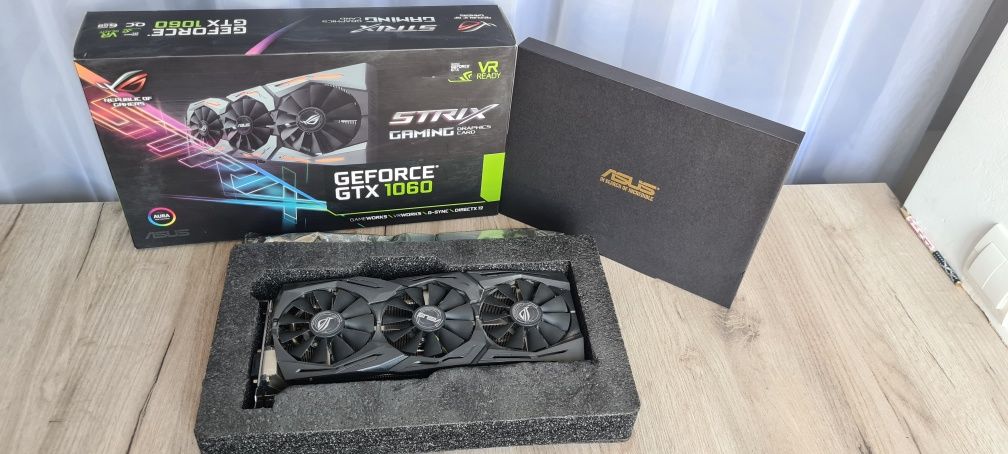 Asus Geforce GTX 1060 6 GB Strix Gaming