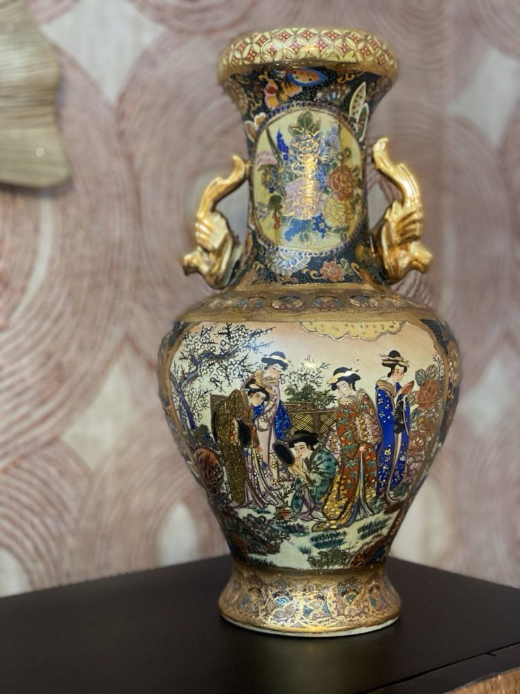 Ваза, цукерниця, сервіз, богемія, смальта Чехія, антиквар.