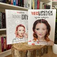 Książki Red Lipstick Monster „Tajniki diy” „Tajniki makijażu”