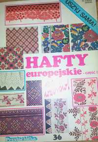 Hafty europejskie część 1