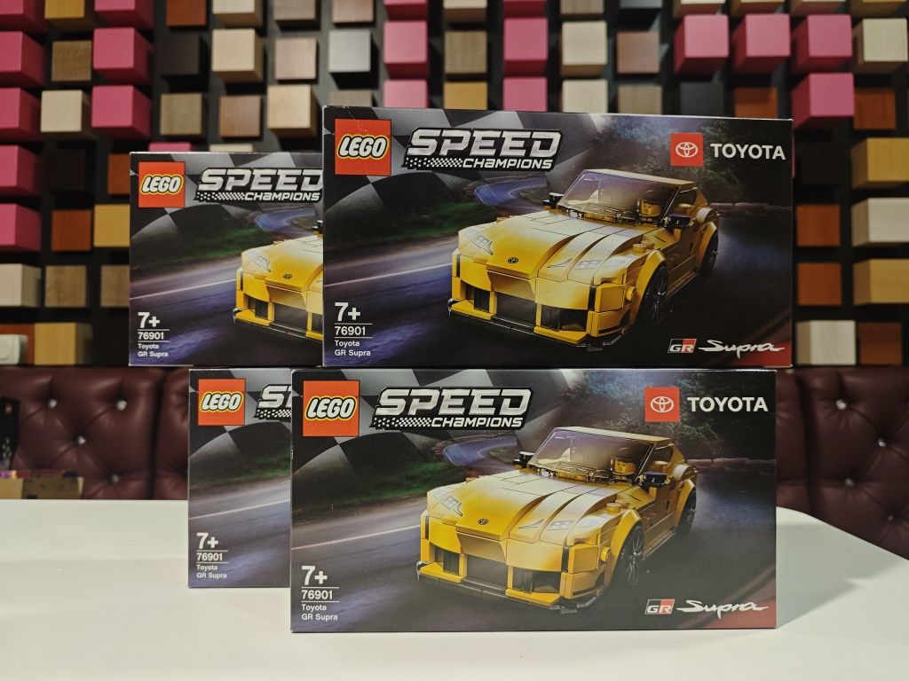 Конструктор LEGO Speed Champions 76901 Toyota GR Supra (299 деталей)