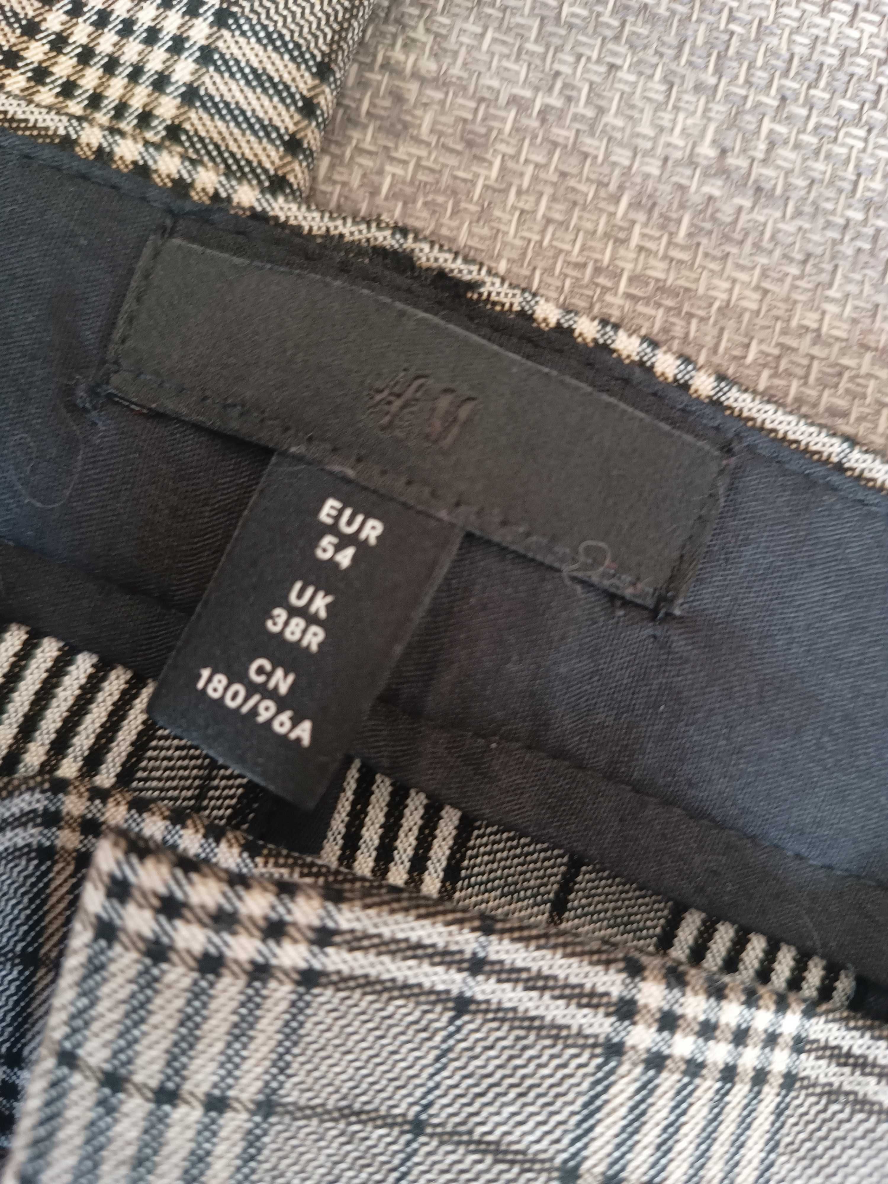 H&M Męskie spodnie materiałowe