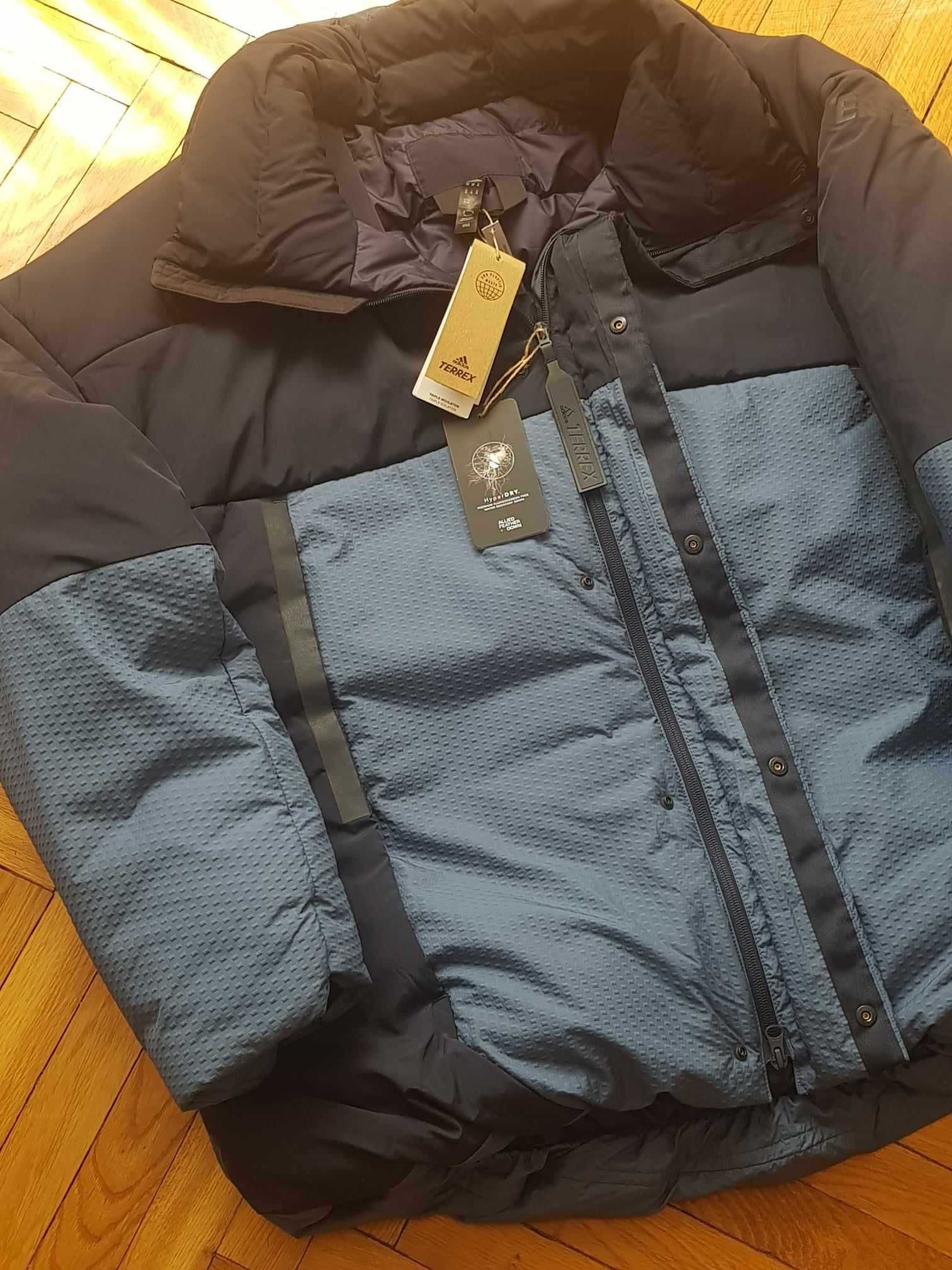 Adidas TERREX XL kurtka zimowa HG6030 PUCHOWA męska jak nowa Myshelter