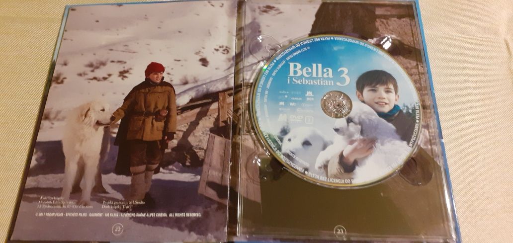 Bella i Sebastian 3 dvd