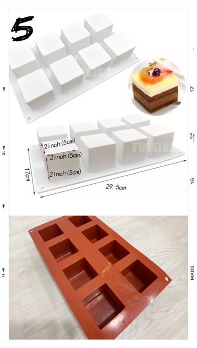 Formas de silicone varias