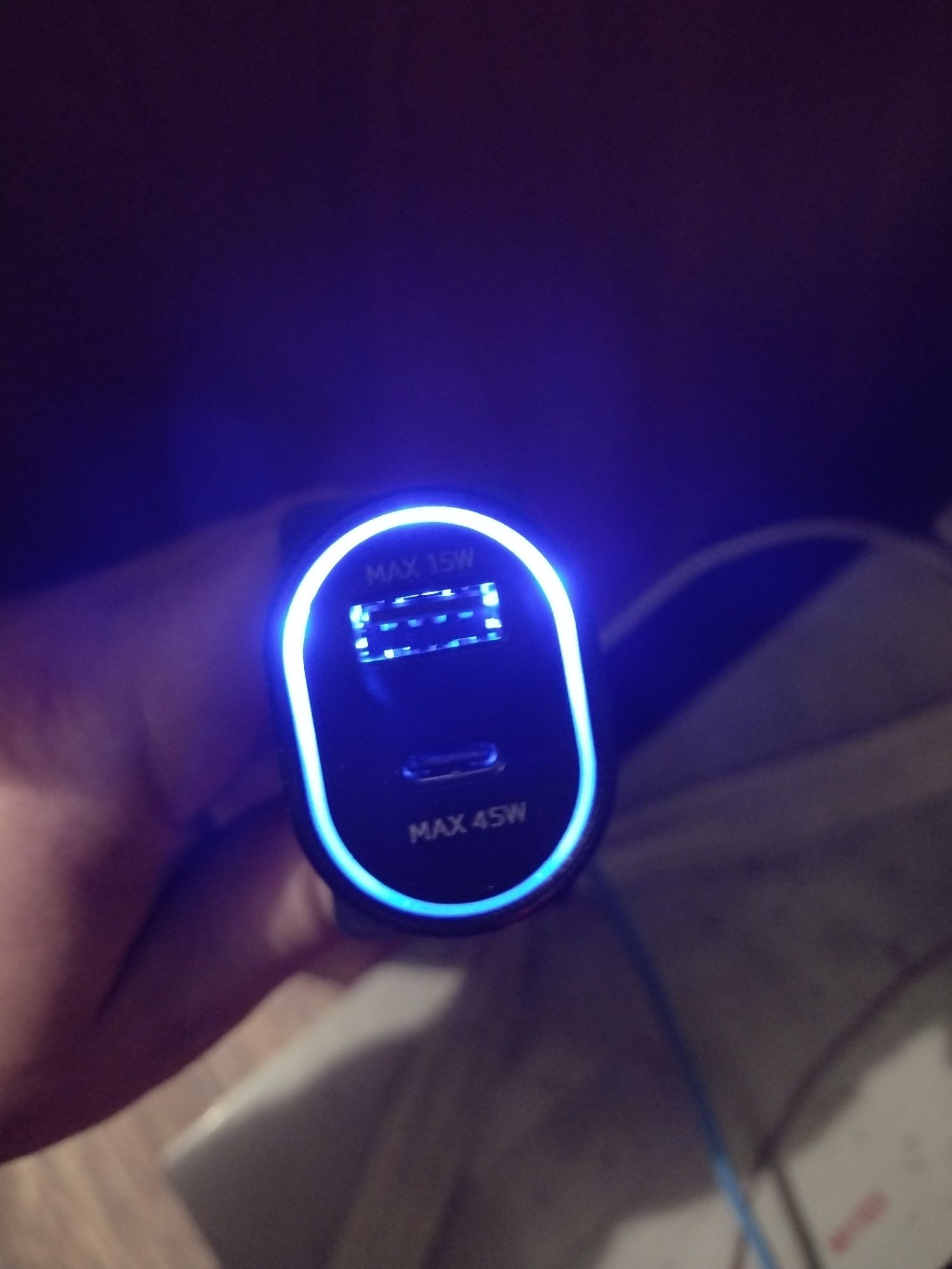 Авто зарядка для Samsung Super Fast Dual Car Charger EP-L5300.(45w.15w
