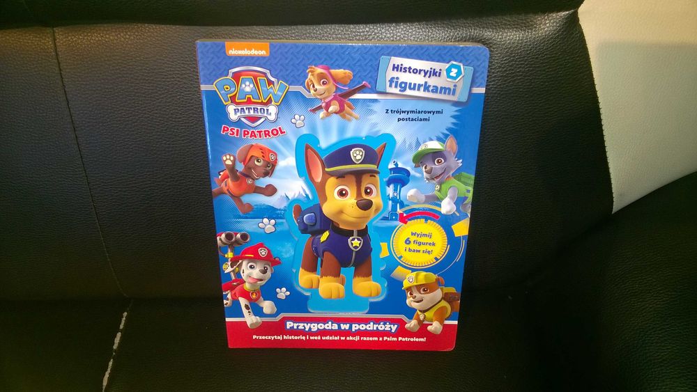 Książeczka Psi Patrol z figurkami aktualne nie wysyłam