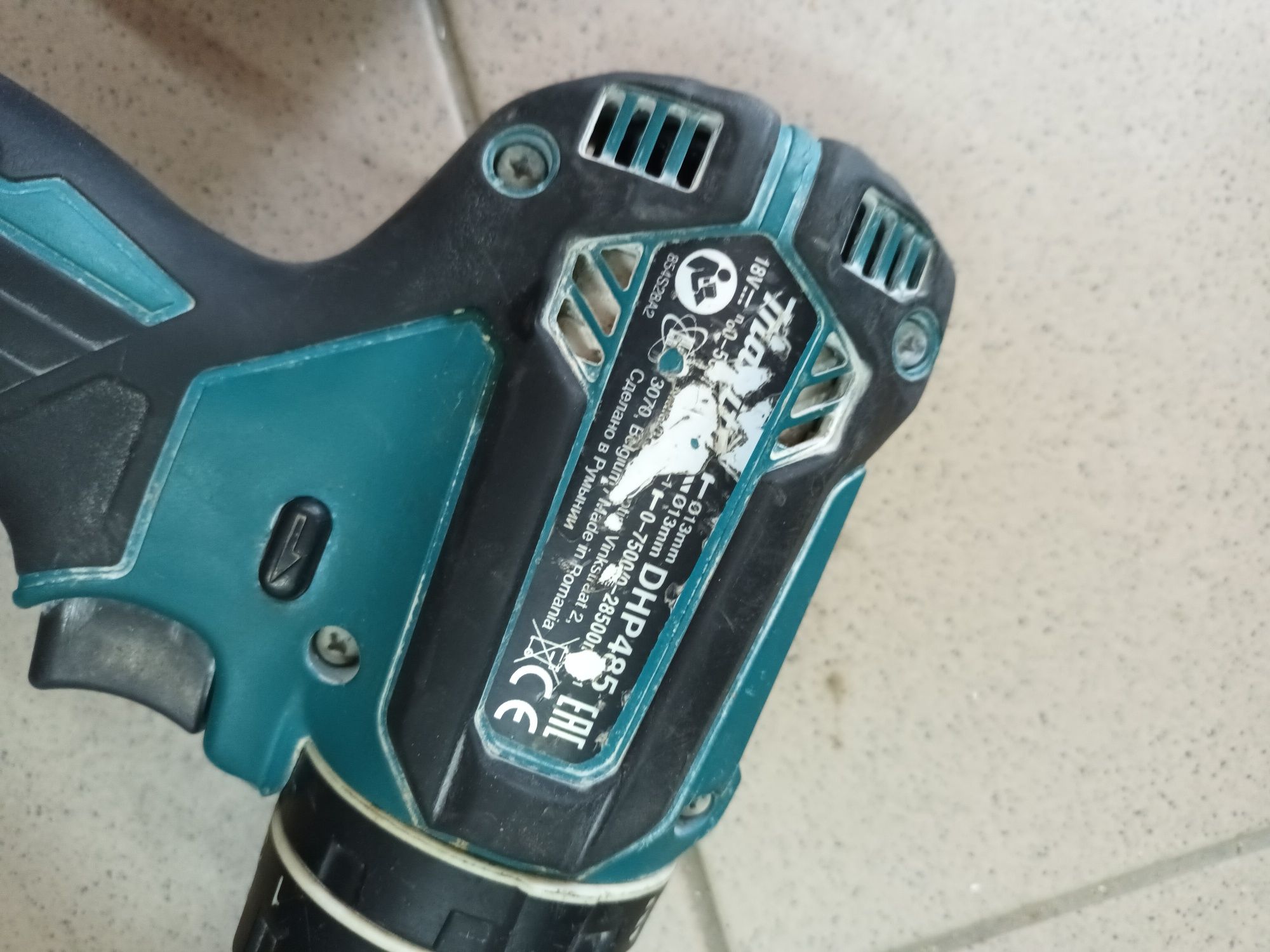 Makita DHP485 wkrętarka Makita Wiertarka Makita + akumulator