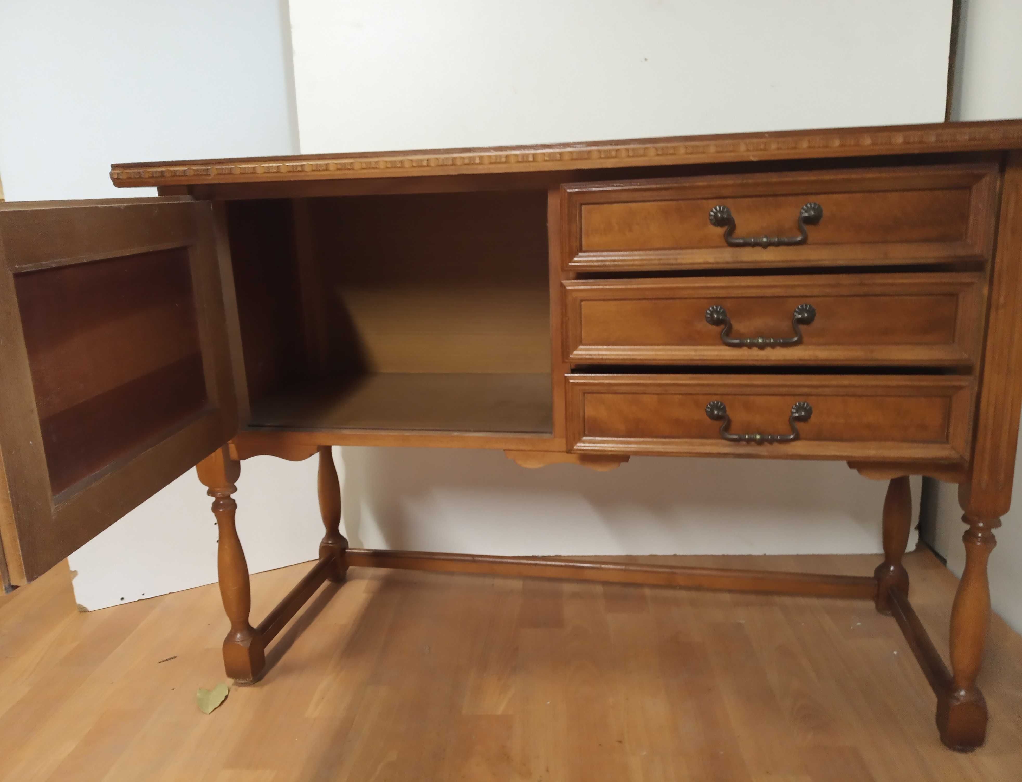 Komoda stylowa szafka retro 100 cm drewniana konsola