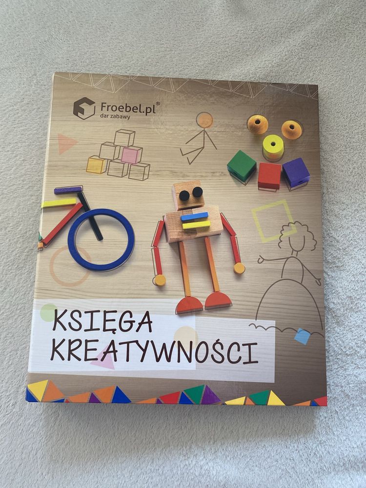 Księga kreatywności Froebel segregator z karty pracy da dzieci