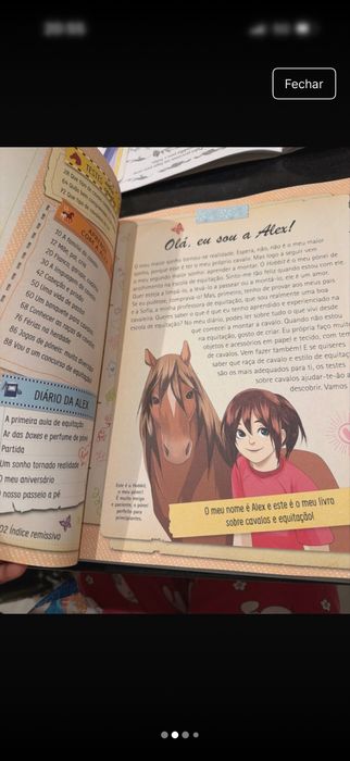 Livro Cavalos e Equitação Novo