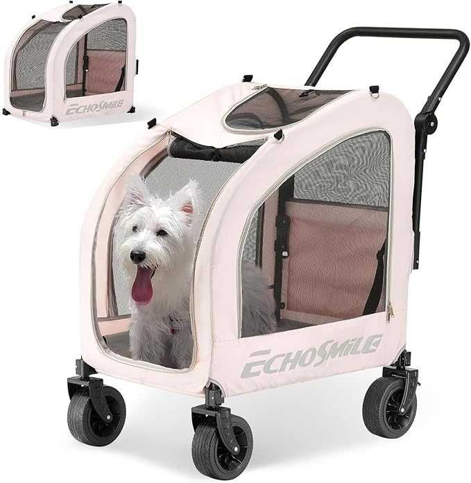 Wózek dla psa kota transporter na kółkach do 20kg