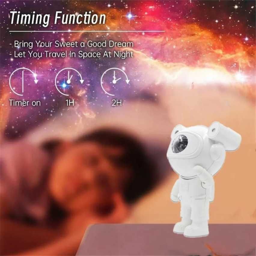 Projetor de Luz Astronauta com Coluna de Som (NOVOS)