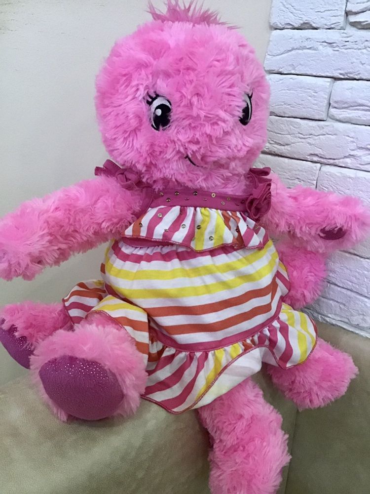 Мяка іграшка build a bear тигр мавпа медуза хрюша собака