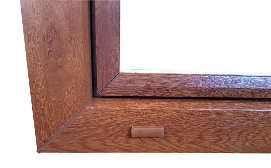 Okno 1000 x 1000 INWENTARSKIE Gospodarcze Białe Antracyt ZŁ.Dąb Orzech