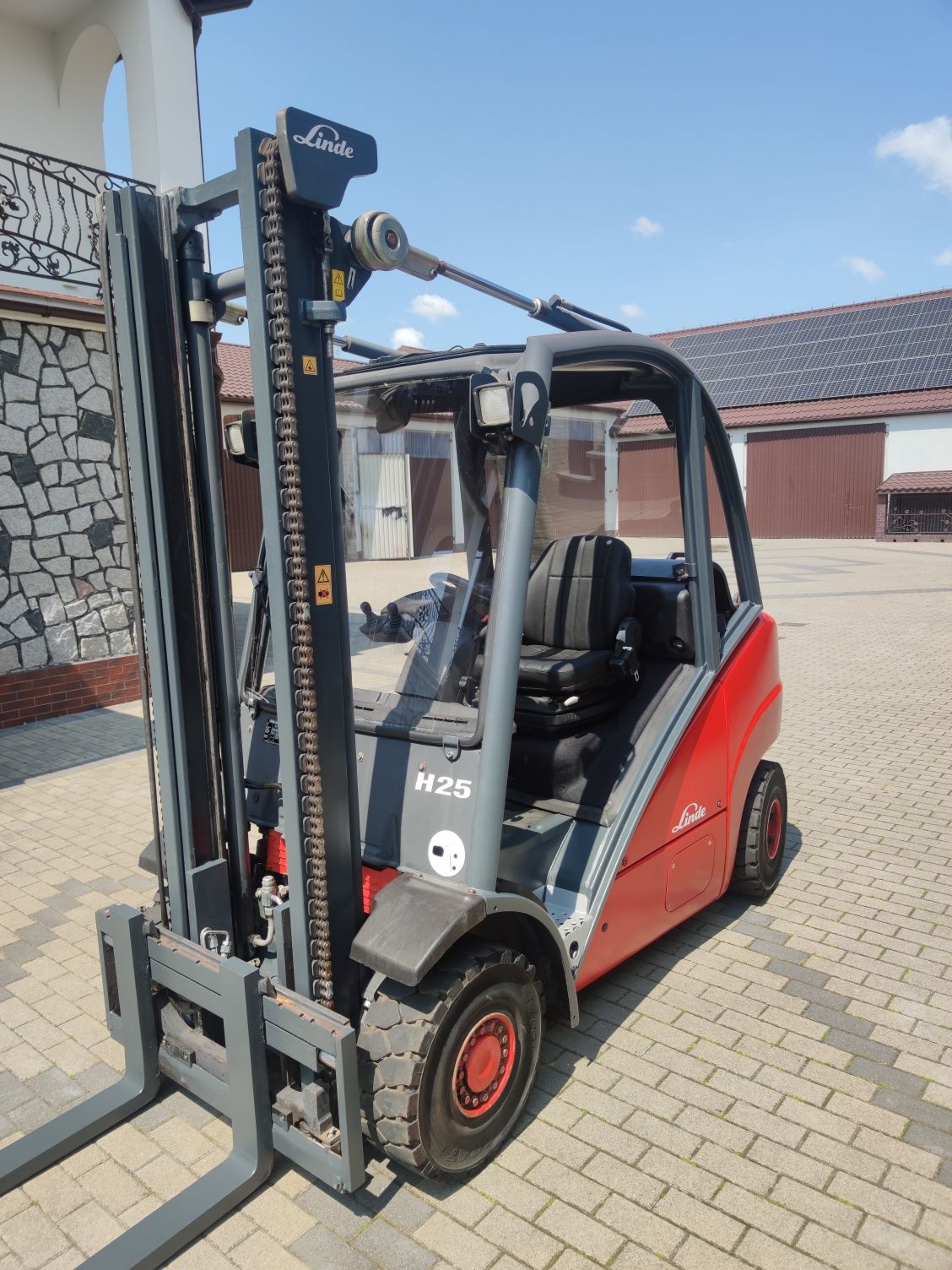 Wózek widłowy Linde H25 z    UDT