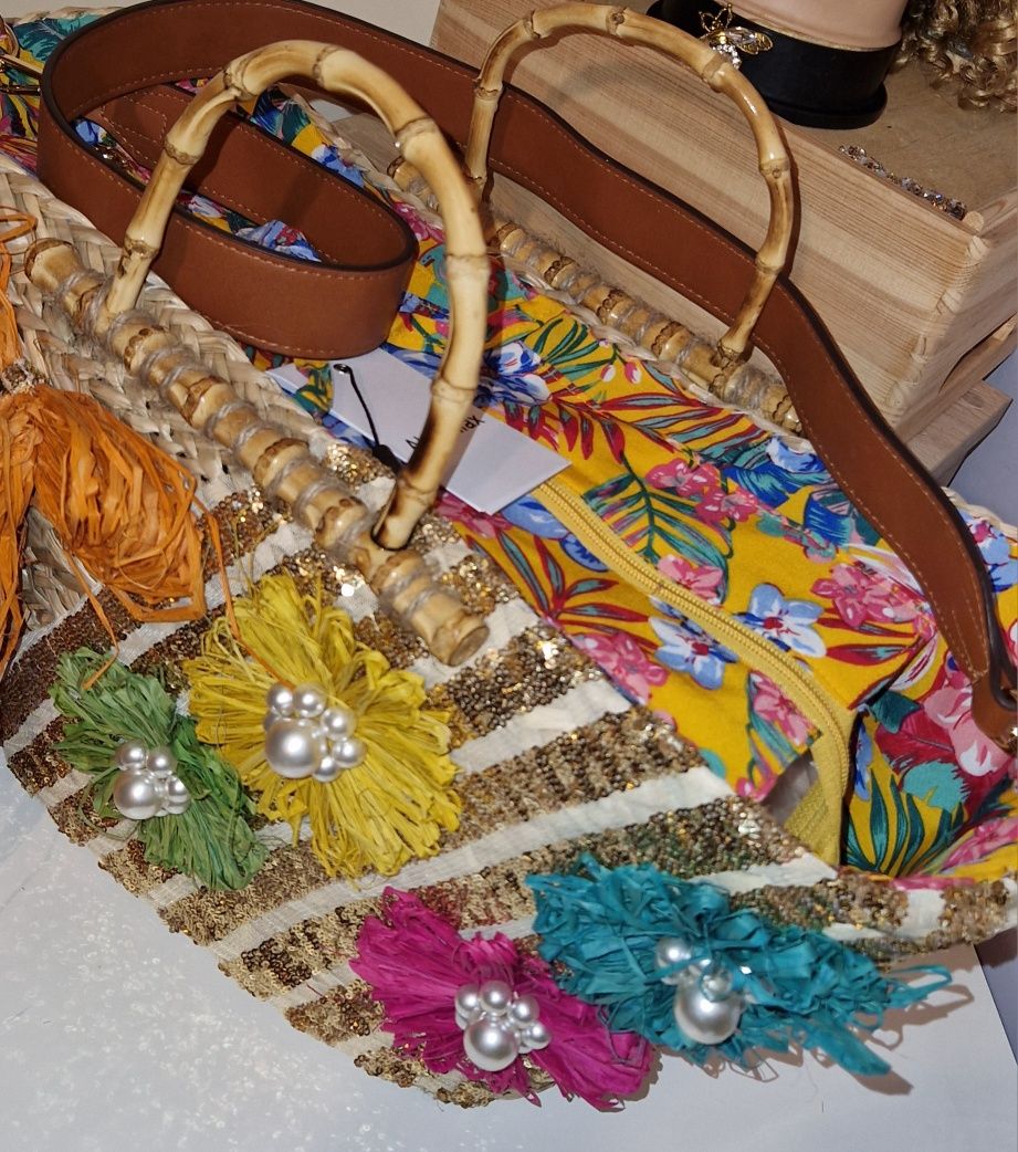 Torebka koszyk boho Alex Max
