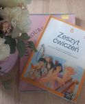 Uzupełniony zeszyt ćwiczeń z zeszytem do języka polskiego z szóstej kl