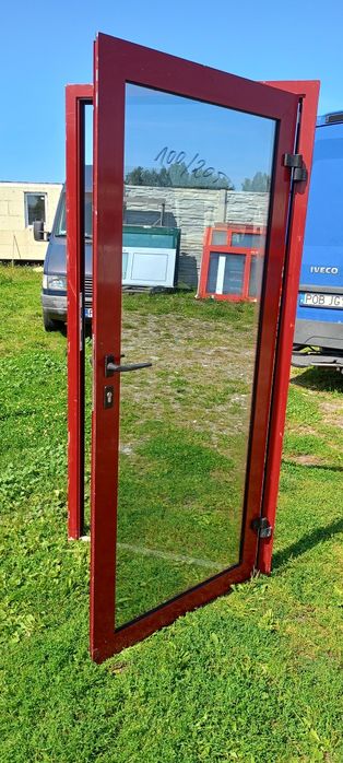 Drzwi aluminiowe używane z Niemiec super stan dostawa gratis cały Kraj