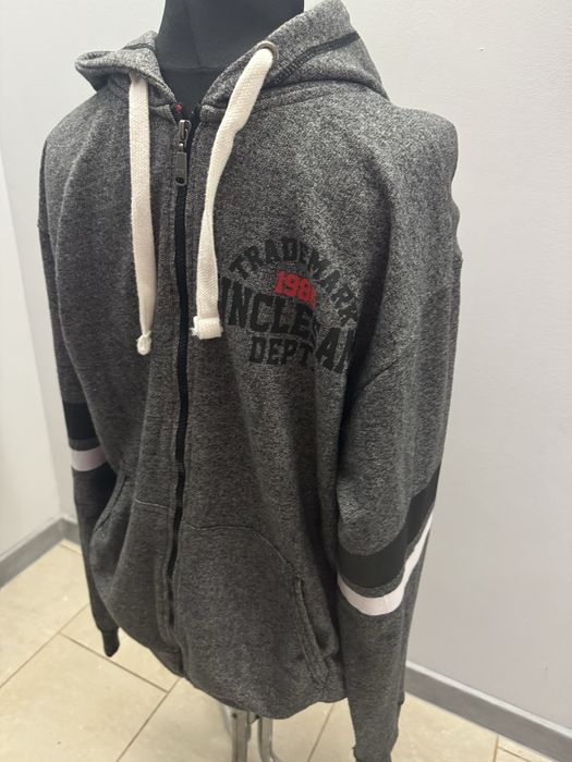Uncle Sam grafit markowa,logowana bluza męska kangurka XL/XXL jak nowa