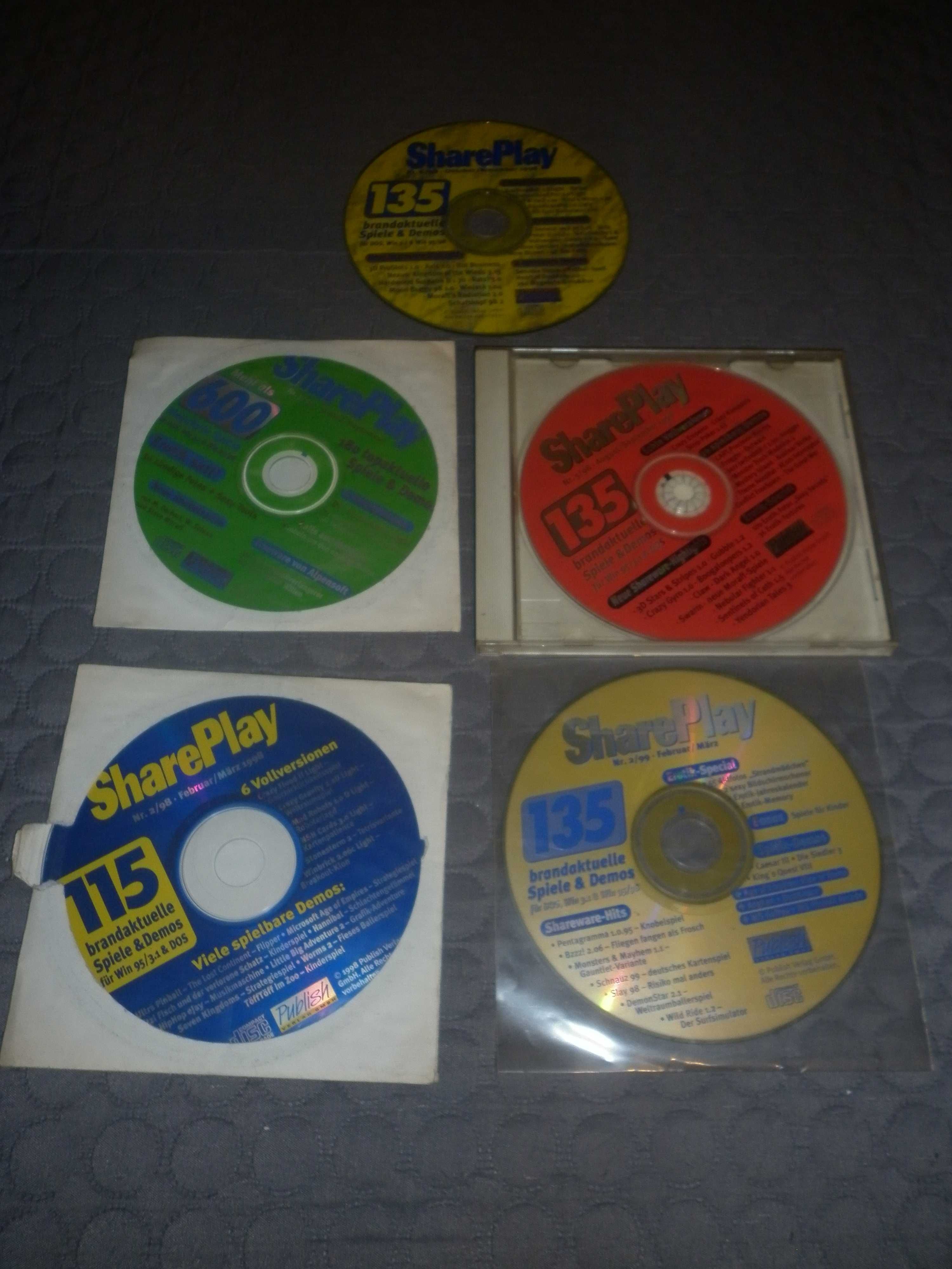 CD z czasopisma SharePlay 5 CD plus 2 Gratis