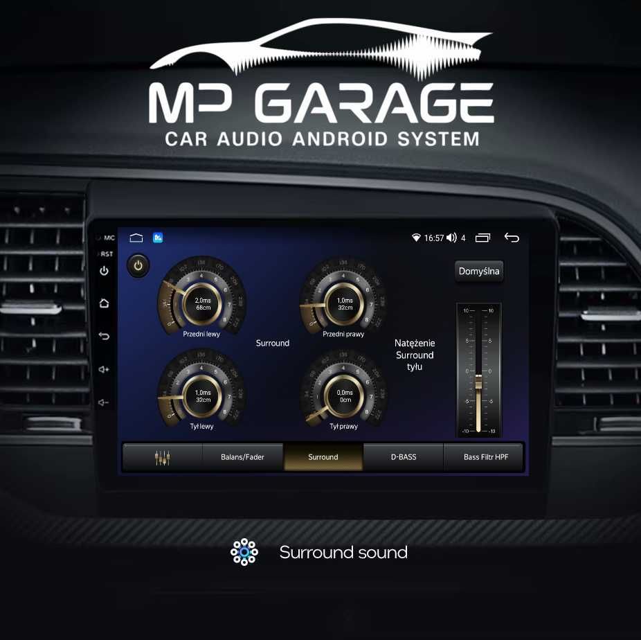 Radio Android Hyundai Elantra 2016_2018 CarPlay/AndroidAuto 4G Montaż