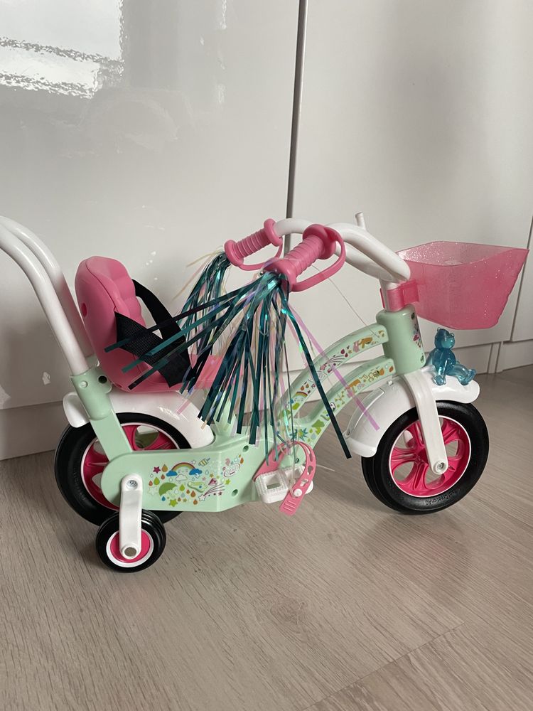 Baby Born rowerek dla lalki, zabawka dla dziewczynki