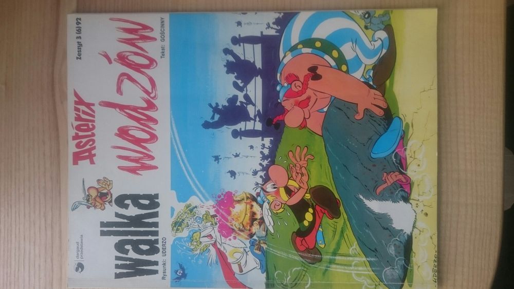 Komiks Asterix Walka wodzów 1992r. Komiksy Asteriks