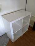 Regał Ikea Kallax 4 - 2x2 biały 77x77 cm