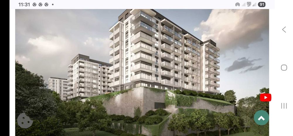 Nowa  kawalerka dla studentow z  garażem