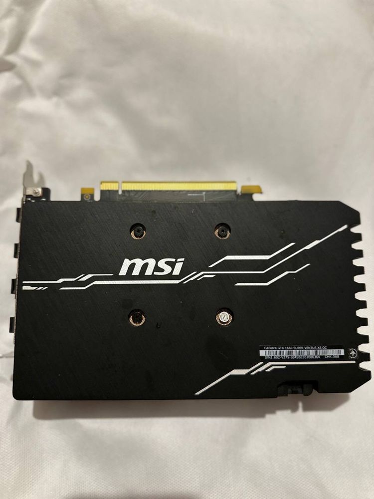 Відеокарта MSI GeForce GTX 1660Ti VENTUS