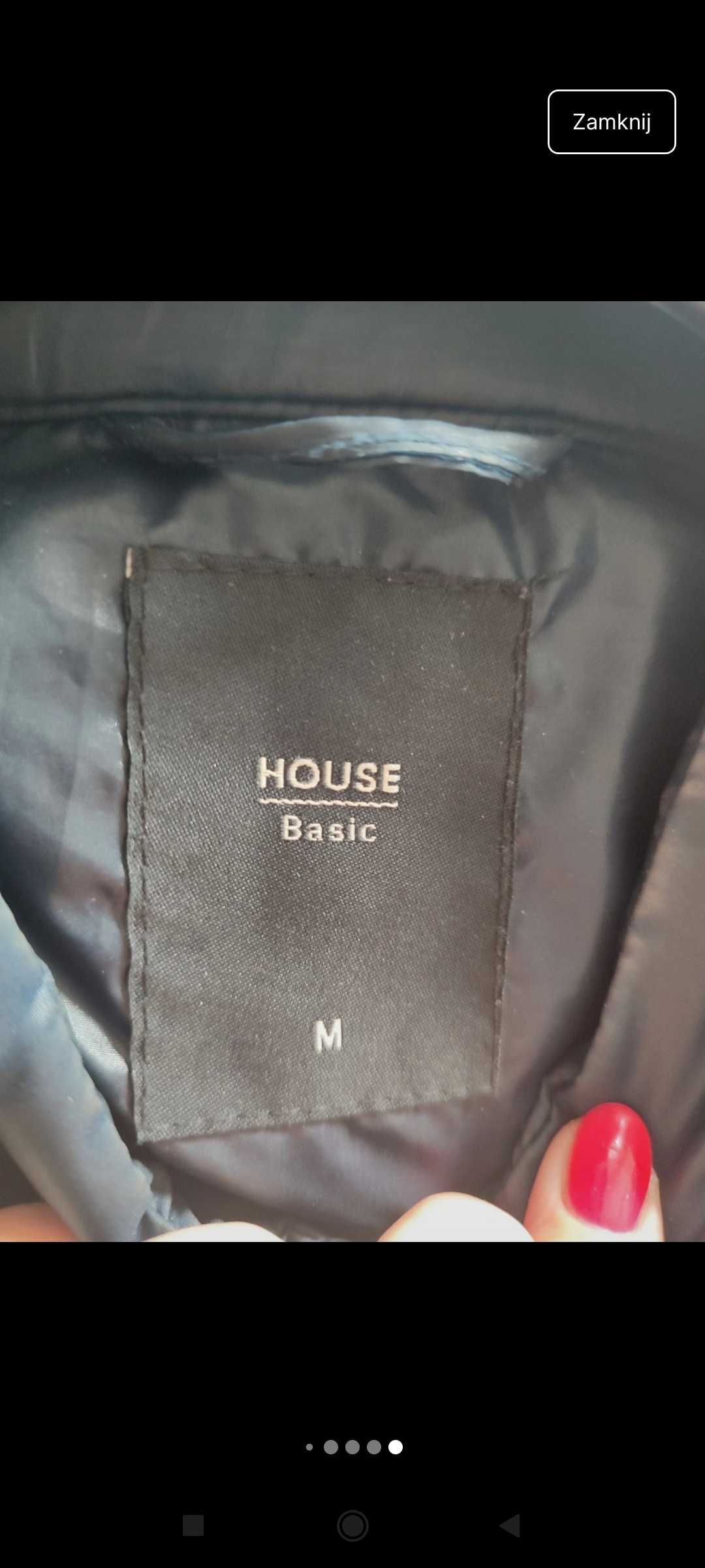 House kurtka przejściowa wiosenna jesienna pikowana lekka M