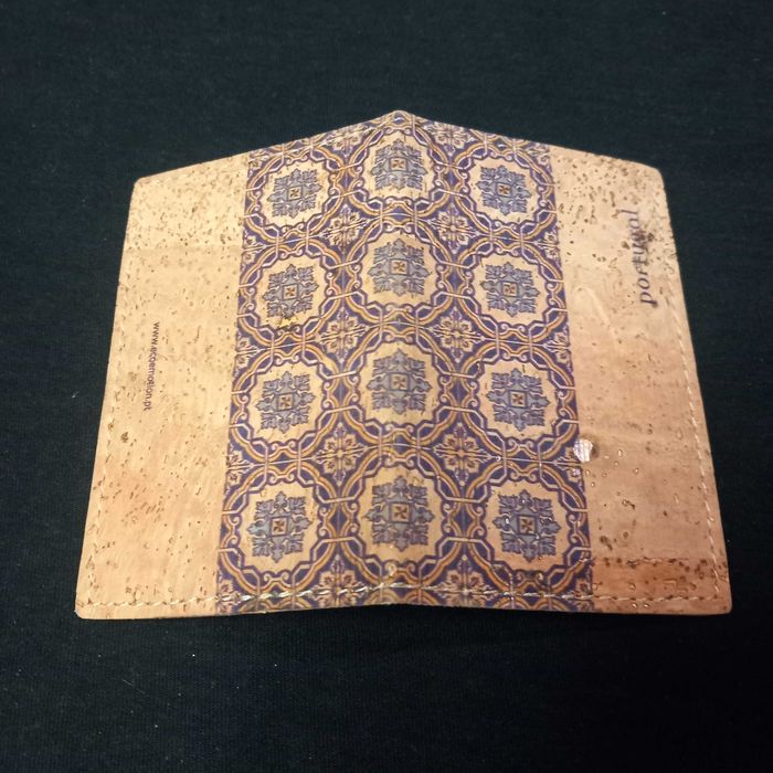 Porta cartões em cortiça