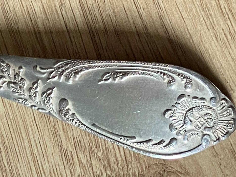 srebrne łyżki komplet 6 szt. srebro