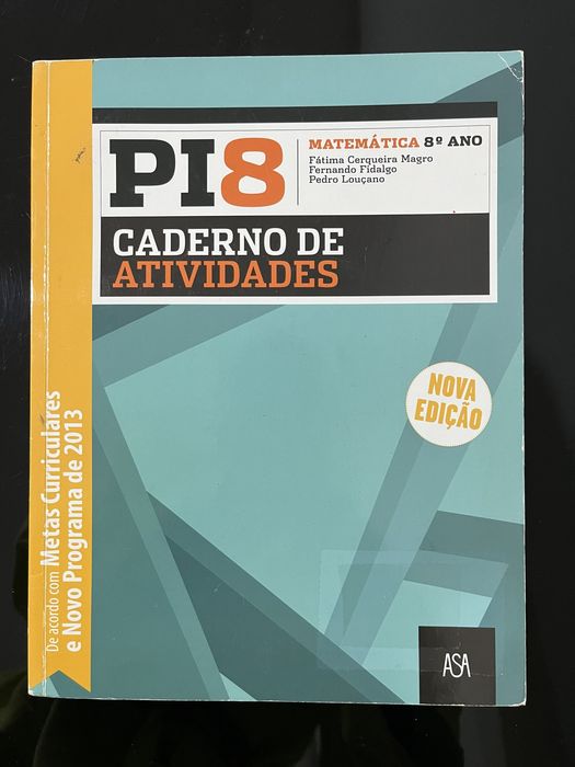 Caderno actividades Matemática 8.Ano - PI 8