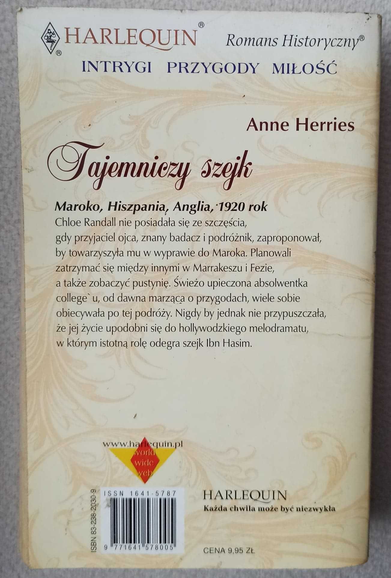 Tajemniczy szejk Anne Herries