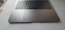 Klawiatura Bateria Topcase Gładzi A1706 Macbook Pro 13 silver