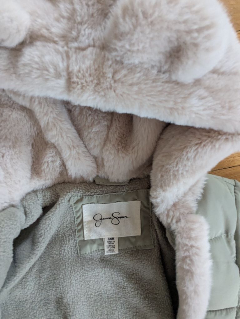 Kombinezon zimowy miś, Jessica Simpson 3-6 m